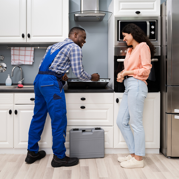 what kind of warranty do you offer on your cooktop repair services in Talbot County Maryland
